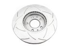 DBA 2008 Mazda 6 Front T2 Slotted Street Series Rotor Fashion