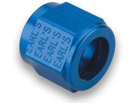 Earls -8 AN Aluminum Tube Nut For Discount